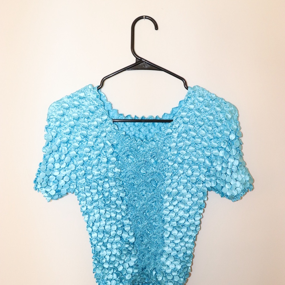 Chic Sky Blue Women's Blouse